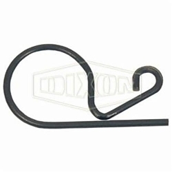 Dixon® AC7 Clip, For Use With Boss-Lock™ Cam and Grooved Coupling, 0.072 in, Stainless Steel, Domestic