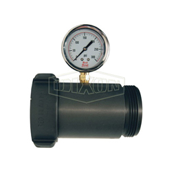 Dixon® ALTG250F Line Test Gauge, 0 to 300 psi Pressure, Aluminum