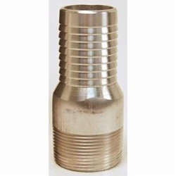 Dixon® AST20 Combination Nipple, 1-1/2 in, Hose Shank x MNPT, Aluminum, Domestic