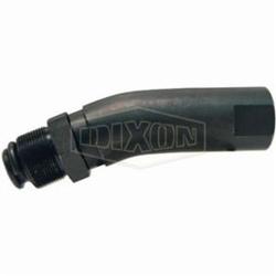 Dixon® ATS7838F Bent Stem Swivel, 7/8-24 x 3/8 in, Threaded x FNPT, Steel, Domestic