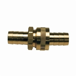 Dixon® 5870808K Short Shank Coupling, 1/2 in x 3/4-11-1/2 Nominal, Hose Barb x GHT End Style, 2.95 in L, Domestic