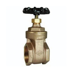 Dixon® BGV100 Gate Valve, 1 in, FNPT, Brass Body, Handwheel Actuator