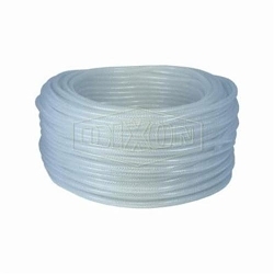 Dixon® BR0609 Braided Tubing, 3/8 in ID x 5/8 in OD x 300 ft L, PVC, Domestic