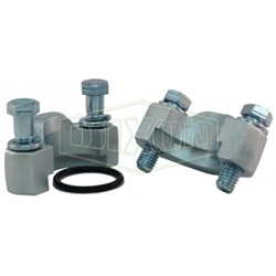 Dixon® C6208-SFKIT Hose Split Flange, 1/2 in Nominal, Carbon Steel