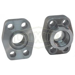 Dixon® C6248K1212SAE Flat Face Flange, 3/4 in Nominal, Carbon Steel