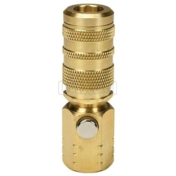 Dixon® CBG25 Coupler, For Use With Blow Gun, 120 Pressure Rating, 1/4 inch Size, Brass/Plated Steel