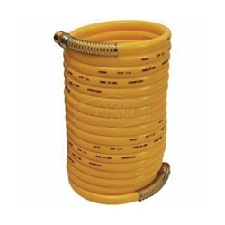 Dixon® CC3850 Coil-Chief Self-Storing Air Hose, 3/8 in Nominal, MNPT End Style, 50 ft L, 165 psi Working, Nylon, Domestic