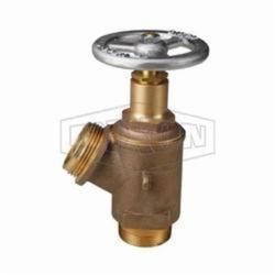 Dixon® CPV150F Chicago Pattern Valve With Aluminum Handwheel, 1-1/2 in, MNPT x MNST (NH), 175 psi, Brass Body