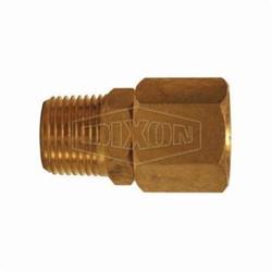 Dixon® D366R In-Line Swivel, 3/8 in, FNPT x MNPT, Brass, Domestic