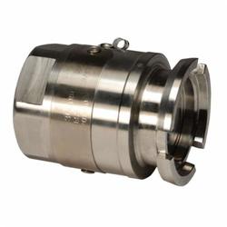Dixon® DDSA075SS Dry Disconnect Steam Adapter, 3/4 in Nominal, Quick Disconnect Coupler x FNPT, 316 Stainless Steel