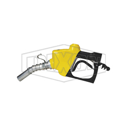 Dixon® DFN100F Diesel Service Farm and Consumer Nozzle With Trigger Hold-Open Clip, 27 gpm, 1 in FNPT Inlet x 1-1/8 in Spout Outlet, 20 psi