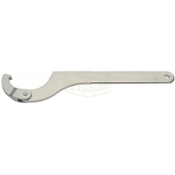 Dixon® DIN-SMS-60/90SP Spanner Wrench, Steel, Nickel Plated