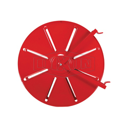 Dixon® DXHDR25HC Heavy Duty Hose Storage Reel, 100 ft, 2-1/2 in, Steel, Baked Enamel