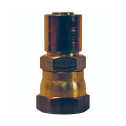 Dixon® FJB-05-05 Crimp Collar, 5/16 in, Female JIC Swivel, Brass, Domestic