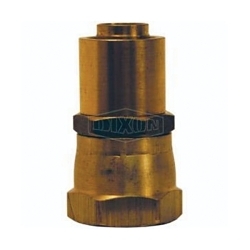 Dixon® FJB-10-10 Crimp Collar, 5/8 in, Female JIC Swivel, Brass, Domestic