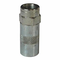 Dixon® GWHC-FF Full Flow Grease Whip Coupler, 1/8-27 FNPT, For Use With Zerk Fittings, Steel, Zinc Plated