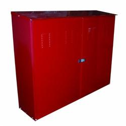 Dixon® HC30143 Hose Cabinet Without Legs, 48 in H, 18 ga Steel, Red Polyester Coated
