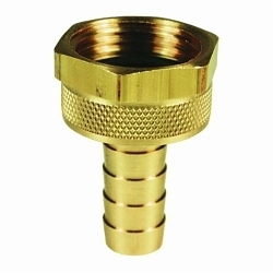 Dixon® 5880812C Short Shank Coupling, 1/2 in x 3/4-11-1/2 Nominal, Hose Barb x FGHT End Style, 1.63 in L, Domestic