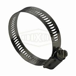 Dixon® HSS32 Worm Gear Clamp, 1-9/16 to 2-1/2 in Clamp, Stainless Steel Band, Domestic