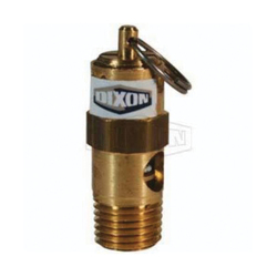 Dixon® KSV10-175 Soft Seat Safety Pop-Off Valve, 1/4 in, MNPT, 84 scfm, Brass Body