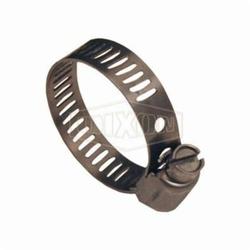 Dixon® MAH6 Miniature Worm Gear Clamp, 28/64 to 50/64 in Clamp, Stainless Steel Band, Stainless Steel Bolt, Domestic