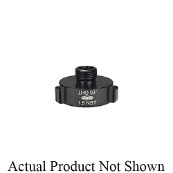 Dixon® N37-10F07G Style N37 Rocker Lug Hydrant Adapter, 1 x 3/4 in, FNST/NH x MGHT, Aluminum, Hardcoat Anodized