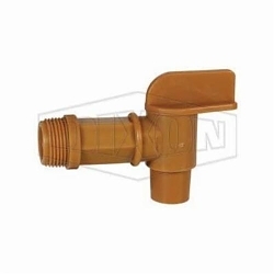 Dixon® PEDF75 Drum Faucet, 3/4 in, NPT, Polyethylene Body