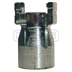Dixon® Dual-Lock™ P4F8 P Series Thor Interchange Female Quick Disconnect Plug, 1 in Nominal, Quick-Disconnect Plug x NPTF, Steel, Domestic