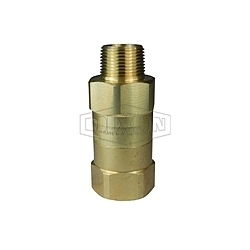 Dixon® SCVL3 Safety Check Valve, 350 psi, 30 to 36 scfm at 90 psi Flow Rate, Soild Brass Body