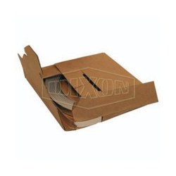 Dixon® SG375 Band and Buckle Strapping, 100 ft L x 3/8 in W, Steel, Galvanized, Domestic