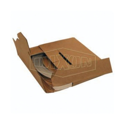 Dixon® SG625 Band and Buckle Strapping, 100 ft L x 5/8 in W, Steel, Galvanized, Domestic