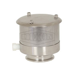 Dixon® TVSEC-G400 Relief Tank Vent Valve, 4 in, Clamp, 3 psi, 500 gpm, 304 Stainless Steel Body