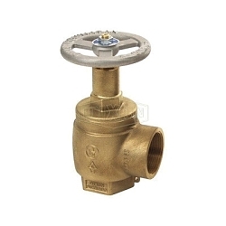 Dixon® AVF150 Angle Hose Valve, 1-1/2 in, FNPT, Brass Body