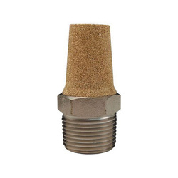 Dixon® CMF38 Conical Muffler, 3/8 in MNPT, 40 micron Filter, Steel, Domestic