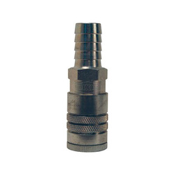 Dixon® DC1045 Air Chief Industrial Quick Disconnect Coupler, 1/2 in Nominal, Quick Disconnect Coupler x Hose Barb, 300 psi Pressure, Steel, Domestic