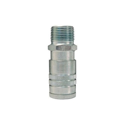 Dixon® DC9 Air Chief Industrial Male Quick Connect Coupler, 1/2-14 Nominal, Quick Connect Coupler x NPTF, 300 psi Pressure, Steel, Domestic