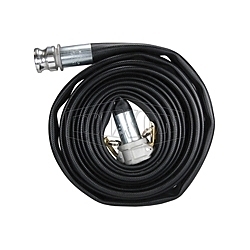 Dixon® WDH15BK25GAX Washdown Hose, 1-1/2 in, 25 ft L, 200 psi, Nitrile, Domestic