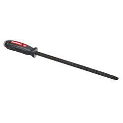 Dominator® 60143 12-S Screwdriver Square Pry Bar, Chisel Tip, 17 in OAL, Heat Treated Steel