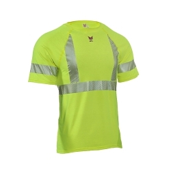 DRIFIRE® BSTJTRC23X BSTJTRC2 T-Shirt, Men's, 3X, Fluorescent Yellow, FR CONTROL 2.0
