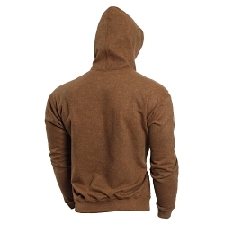 DRIFIRE® C21IB122XT C21IB12 Heavyweight Sweatshirt, 2X/Tall, Brown, Tacoma Fleece, 48 to 52 in Chest, Resists: Flame, CAT 3/NFPA 70E/NFPA 2112/CSA Z462/ASTM F1506/OSHA 1910.269