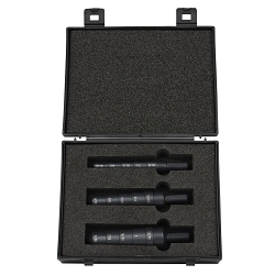Drillco 470SESET Fractional Multi-Step Reamer Set, 3 Pieces, M2 HSS