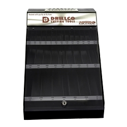 Drillco 540DX Imperial Cabinet Drill Display, 540 PC Capacity