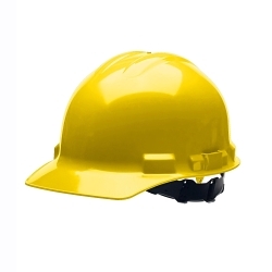 DUO Safety® H24R2 High Density Hard Hat, Polyethylene, 4-Point Suspension, Ratchet Adjustment