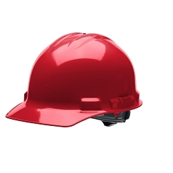 DUO Safety® H24R4 High Density Hard Hat, Polyethylene, 4-Point Suspension, Ratchet Adjustment