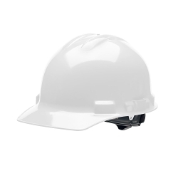 DUO Safety® H24R5 High Density Hard Hat, Polyethylene, 4-Point Suspension, Ratchet Adjustment