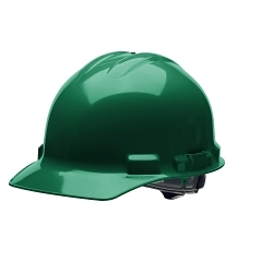 DUO Safety® H24R9 High Density Hard Hat, Polyethylene, 4-Point Suspension, Ratchet Adjustment