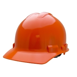 DUO Safety® H24R8 High Density Hard Hat, Polyethylene, 4-Point Suspension, Ratchet Adjustment