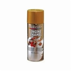 Dupli-Color® EDE160407 Engine Enamel With Ceramic™, 12 oz Container, Liquid Form, Universal Gold