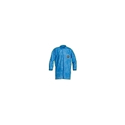 DuPont™ PB219SBU5X003000 PB219S Lab Coat, 5 Extra, Blue, ProShield® 10, Front Snap Closure