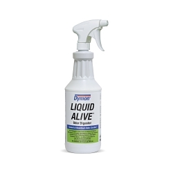 Dymon® LIQUID ALIVE® 33632 Biodegradable Odor Digester, 32 oz Trigger Spray Bottle, Liquid, Opaque White, Neutra Gamma